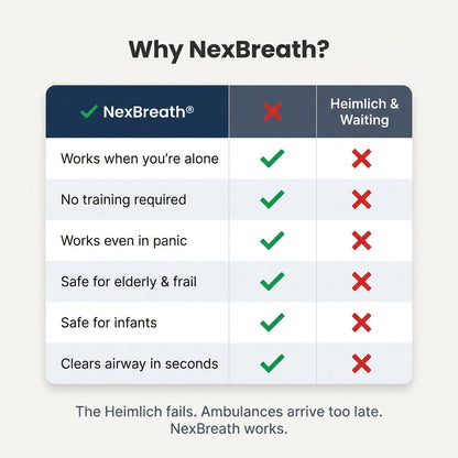 NexBreath® Anti Choking Rescue Device