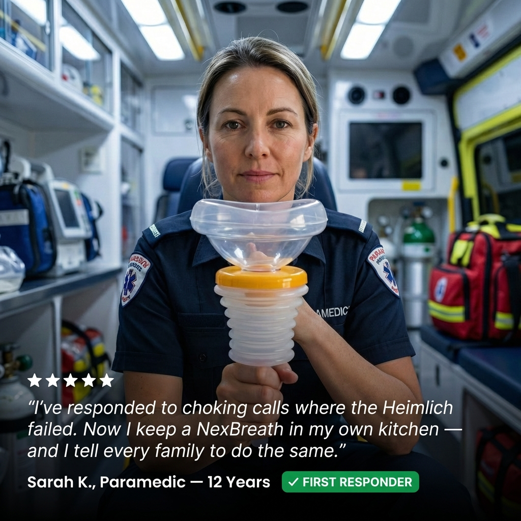 NexBreath® Anti Choking Rescue Device